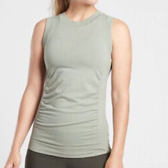 ATHLETA Foresthill Ascent Seamless Tank Sage Green Size XS - Picture 1 of 9